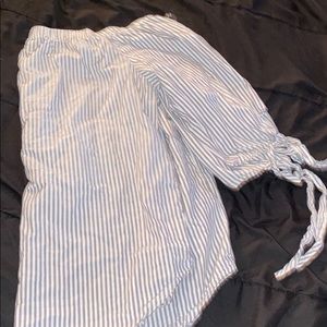 Off the shoulder shirt